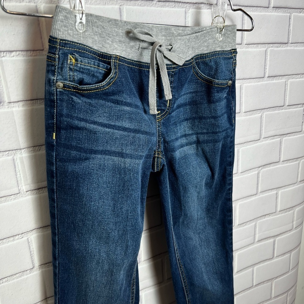 JUSTICE girls chic style fashion  slim super skinny jeans/size 12 - Picture 5 of 11